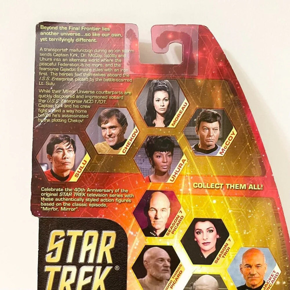 Art Asylum Star Trek Mirror Dr McCoy Action Figure Galactic Empire Gear - Picture 12 of 16